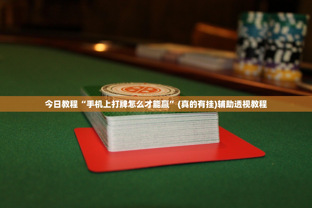 今日教程“手机上打牌怎么才能赢”(真的有挂)辅助透视教程